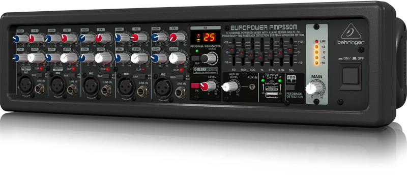 Behringer Powered Mixers PMP-500M - Asterique Innovates